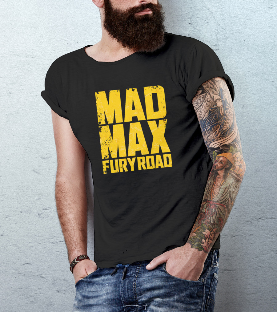 Mad Max Fury Road Bold Yellow T-Shirt