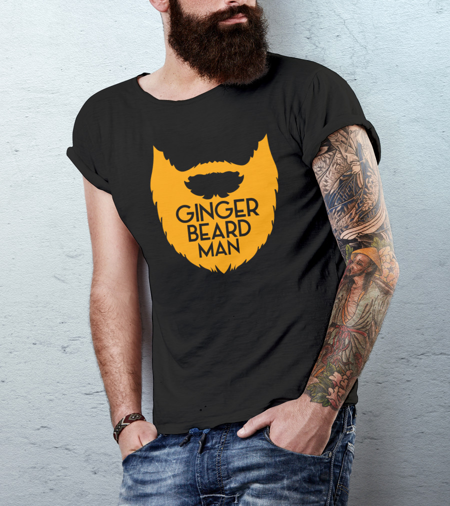GINGER BEARD MAN ORANGE BEARD T-Shirt