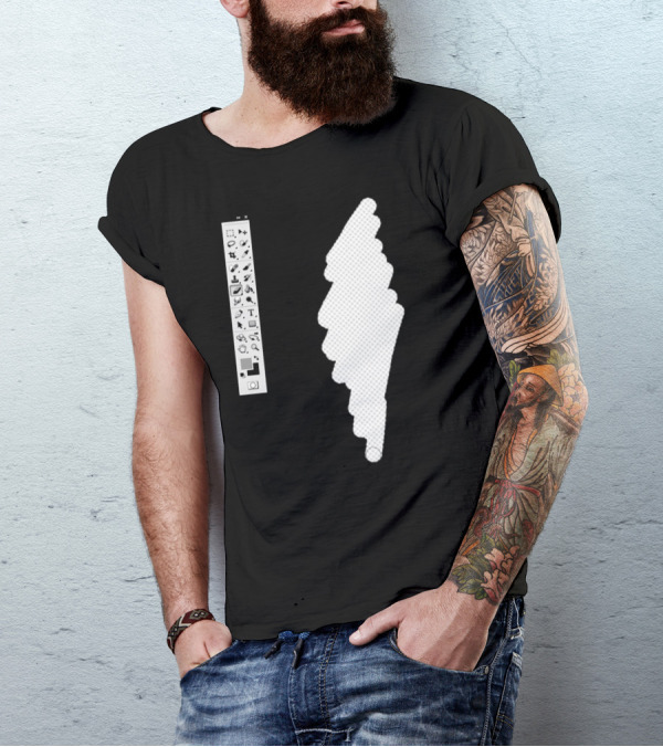 Photoshop Tools Silhouette Graphic Designer T-Shirt