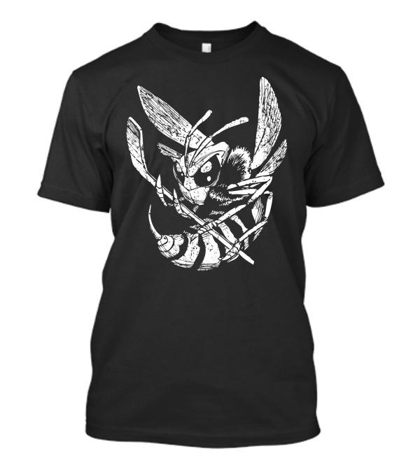 Hockey Hornet Fierce Insect Warrior T-Shirt
