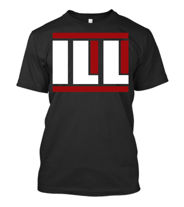 Ill Two Four Illinois Fighting Illini Basketball T-Shirt