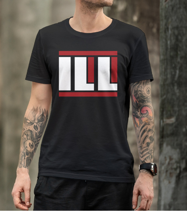 Ill Two Four Illinois Fighting Illini Basketball T-Shirt
