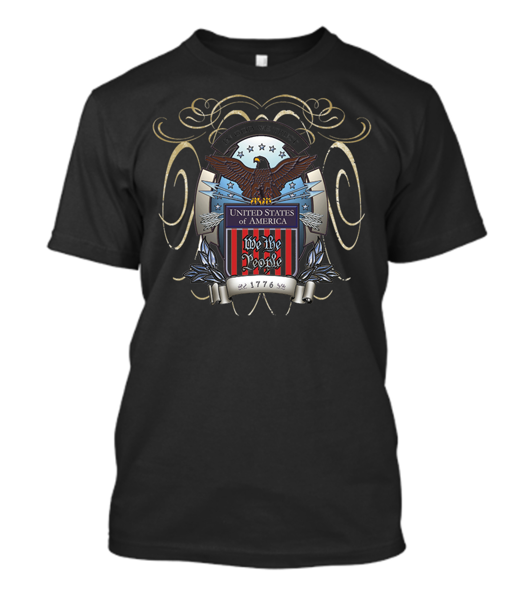 United States Of America We The People 1776 T-Shirt