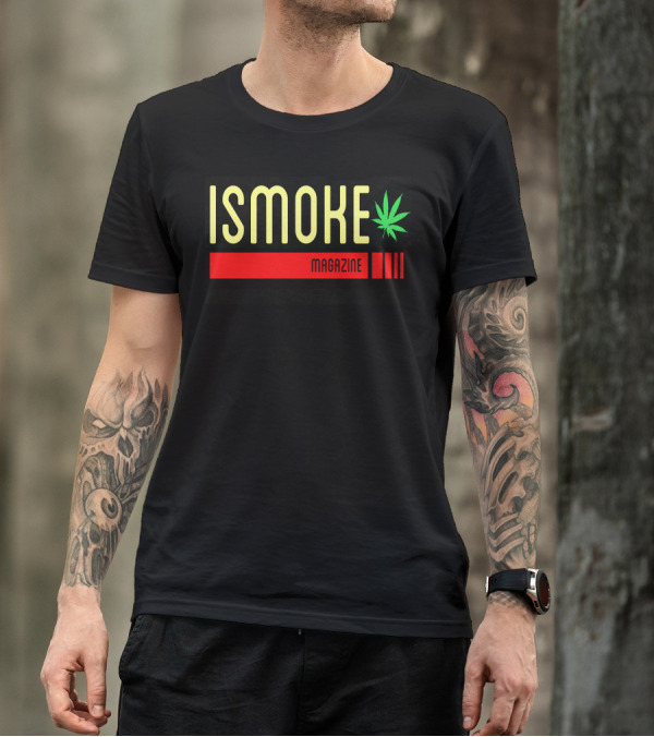 ISMOKE Magazine Cannabis Leaf T-Shirt