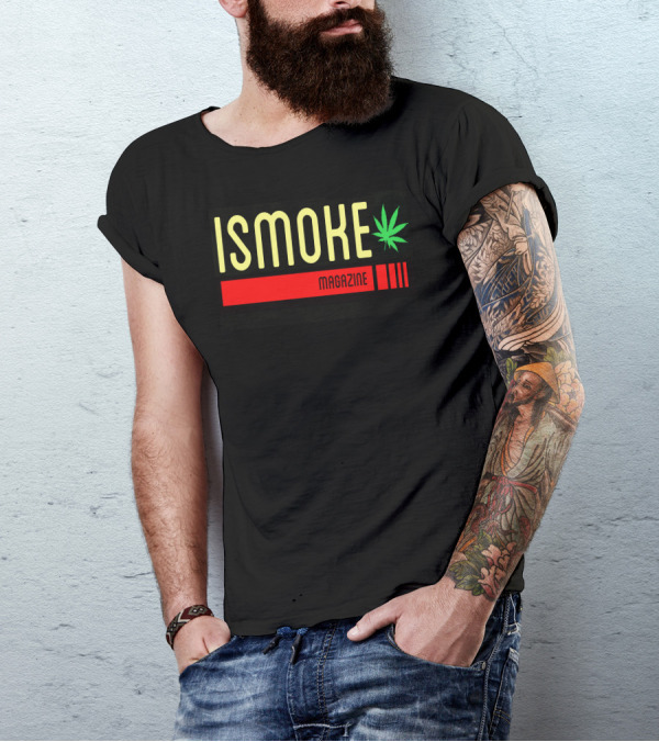 ISMOKE Magazine Cannabis Leaf T-Shirt