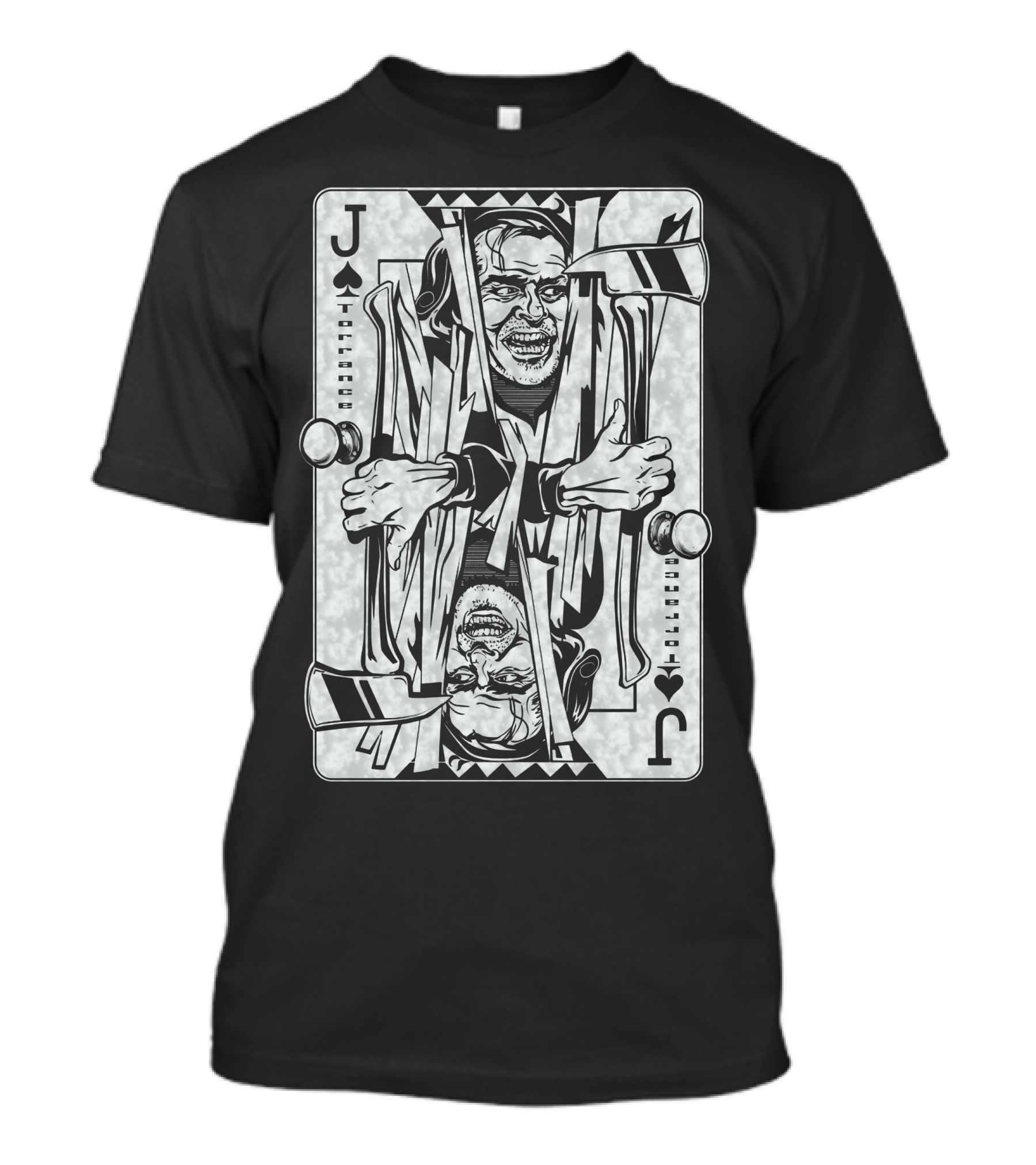 Jack Of Spades Torrance Playing Card T-Shirt