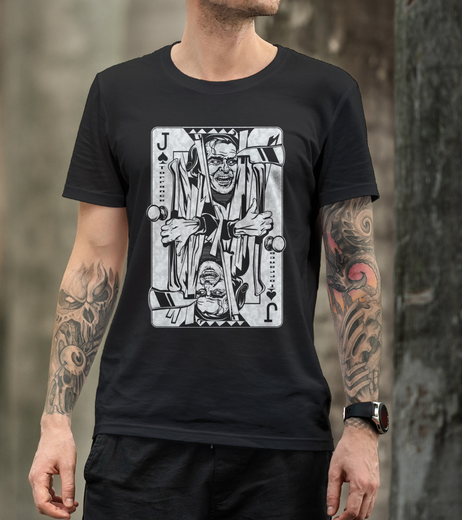 Jack Of Spades Torrance Playing Card T-Shirt