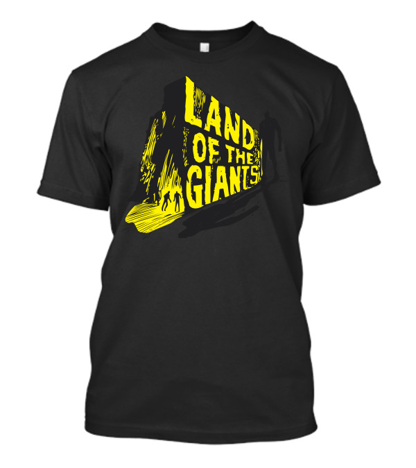 Land Of The Giants Nostalgic Sci-Fi Adventure Iconography T-Shirt