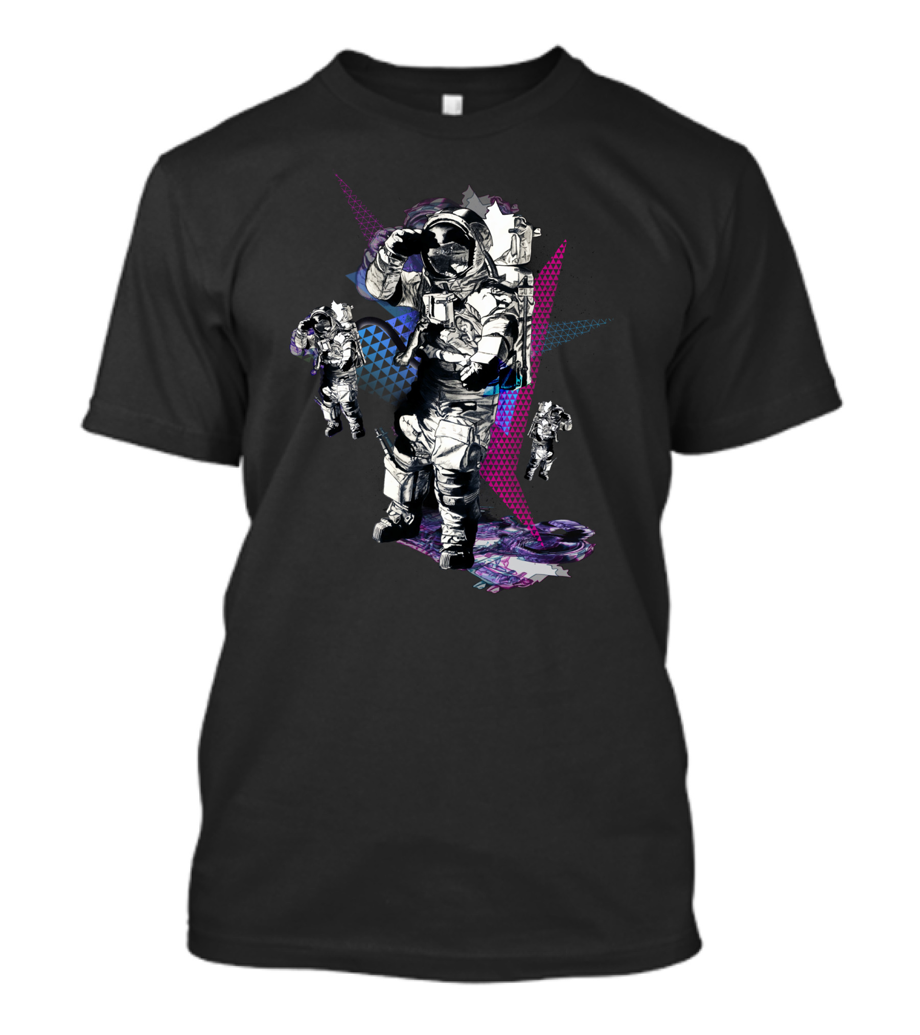 Moonman Prophesis Astronaut Cosmic Exploration Journey T-Shirt