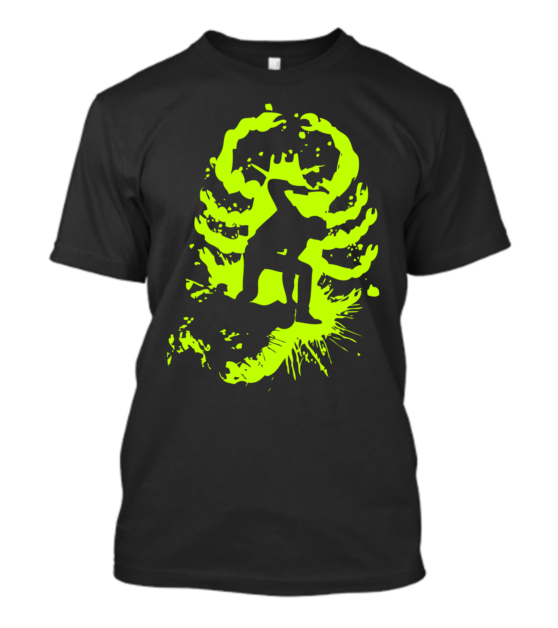 My Hands Are Dirty Splatter Skeleton T-Shirt
