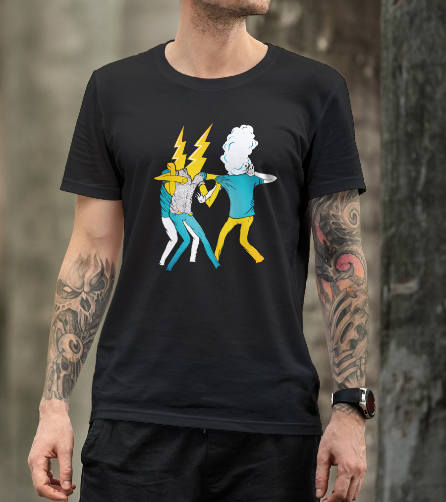 Storm Is Coming Lightning And Cloud Dance Battle T-Shirt