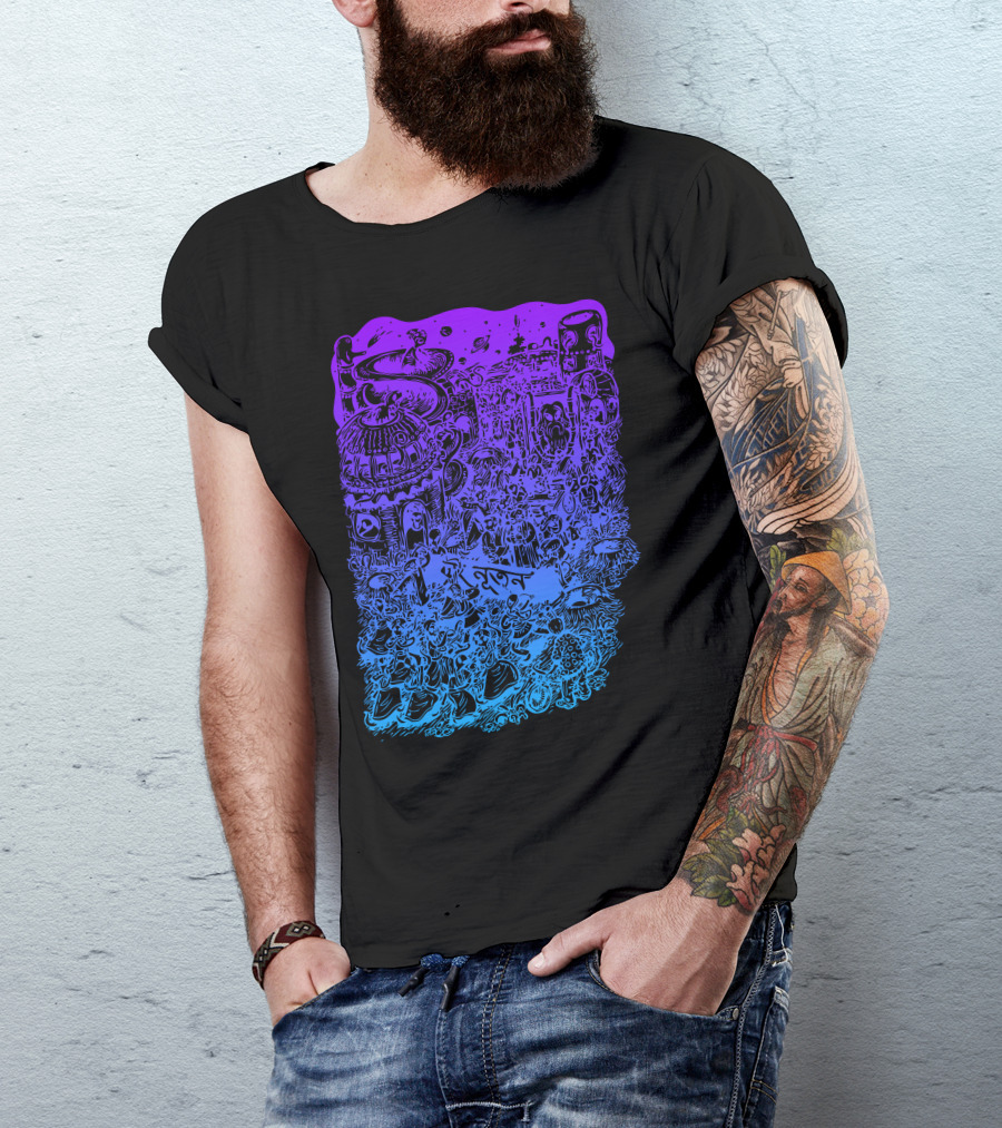 Ponchishey Boishakh Alien Festival Extravaganza T-Shirt