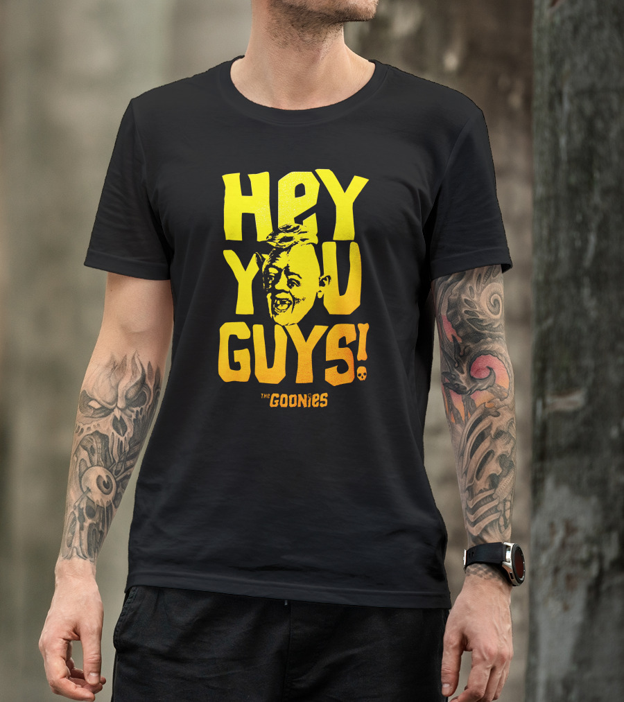 Hey You Guys The Goonies Skull T-Shirt