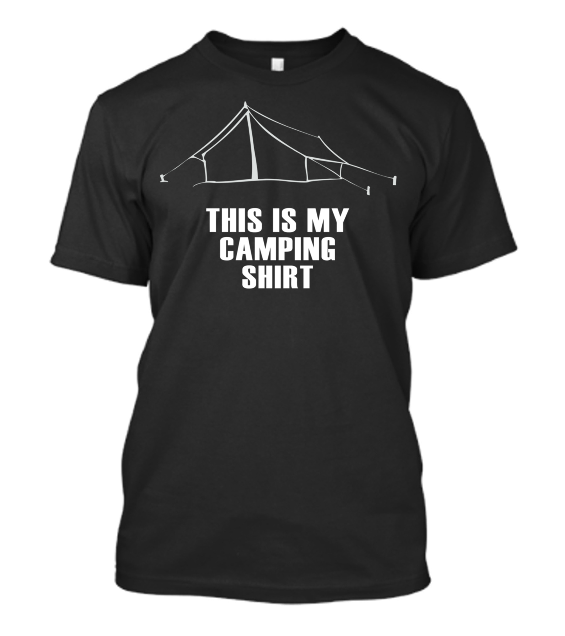 This Is My Camping Shirt Tent T-Shirt