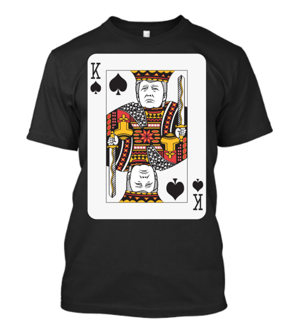 King Of Spades Trump Card T-Shirt