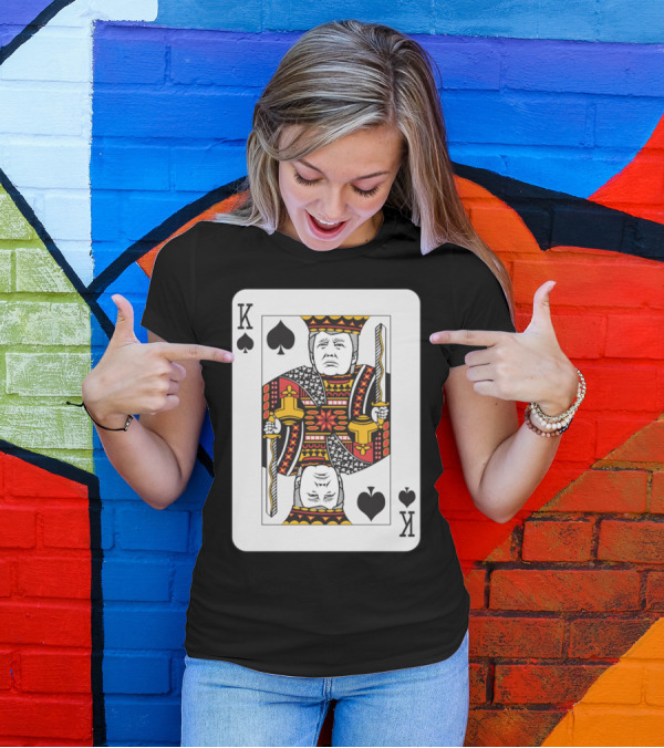 King Of Spades Trump Card T-Shirt