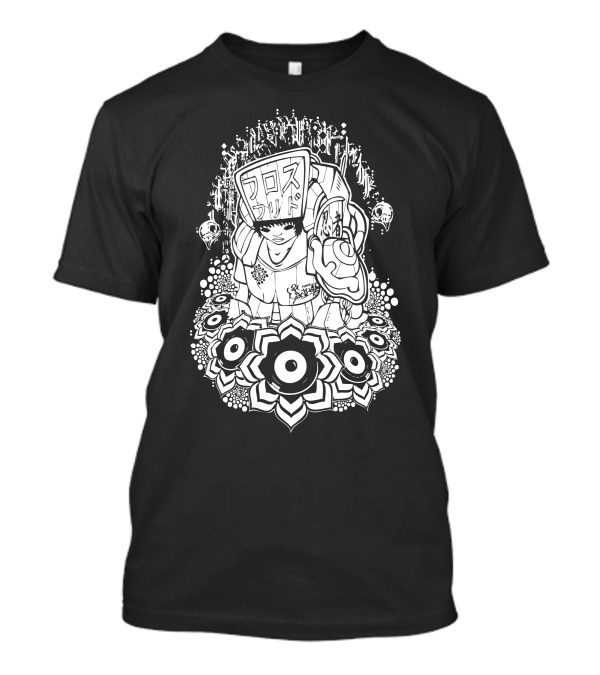Twentyseven Cyberpunk Floral Cosmos Fusion T-Shirt