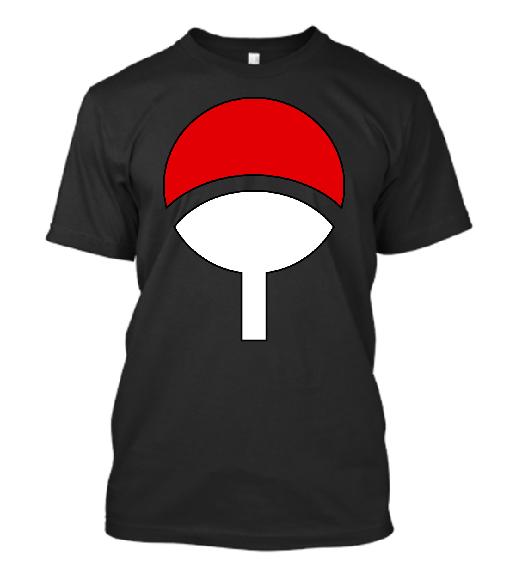 Uchiha Clan Red And White Fan T-Shirt