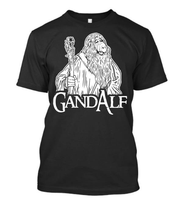 Gandalf Meets ALF Mashup Crossover Hoodie For Fans T-Shirt