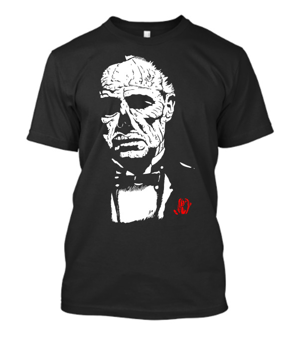 Zombie Brando The Zomfather Mafia Horror Mashup T-Shirt