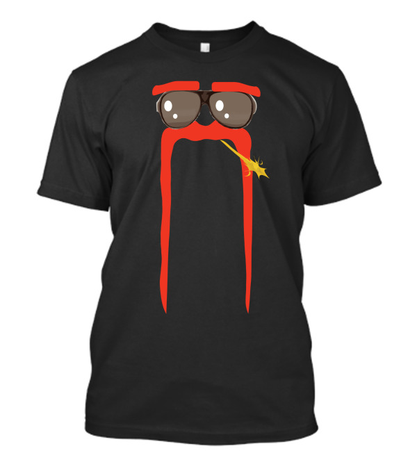 Hulk Hogan Road Warrior Iconic Sunglasses And Mustache T-Shirt