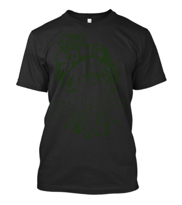 SAD SONG Frog Playing Sad Violin Melody T-Shirt