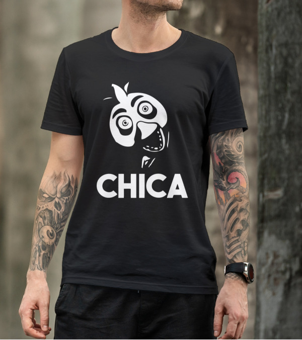 Scary Chica Five Nights At Freddy's Iconic Character T-Shirt