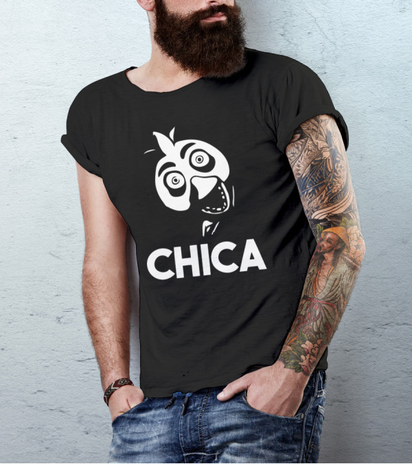 Scary Chica Five Nights At Freddy's Iconic Character T-Shirt