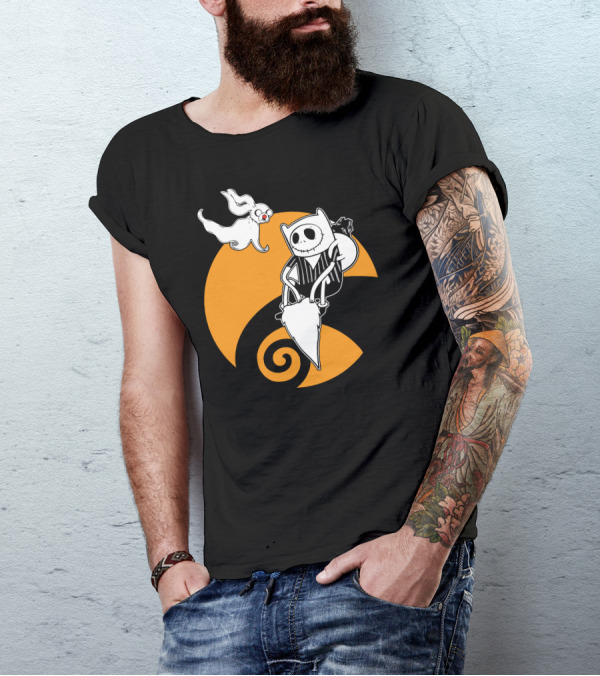 Adventure Before Halloween Spirals Night T-Shirt