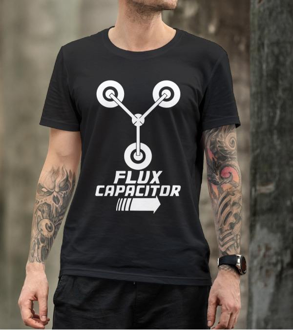 Back To The Future Flux Capacitor Iconic T-Shirt