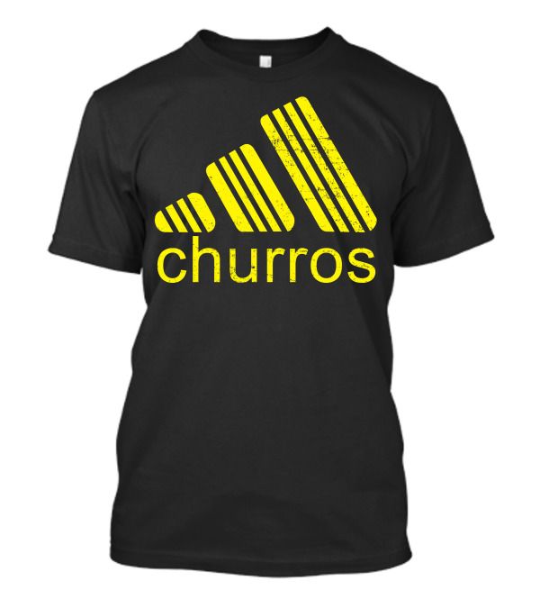 Churros Yellow Striped T-Shirt