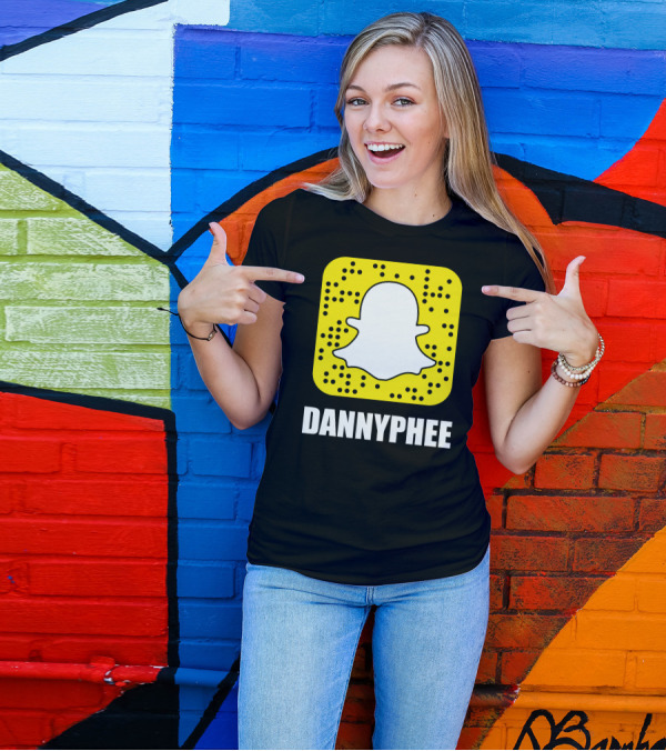 DANNY PHEE Snapchat Ghost T-Shirt