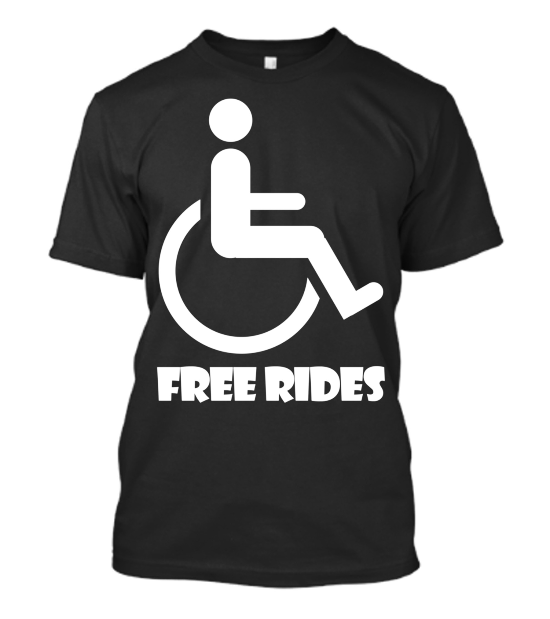 Free Rides Wheelchair T-Shirt