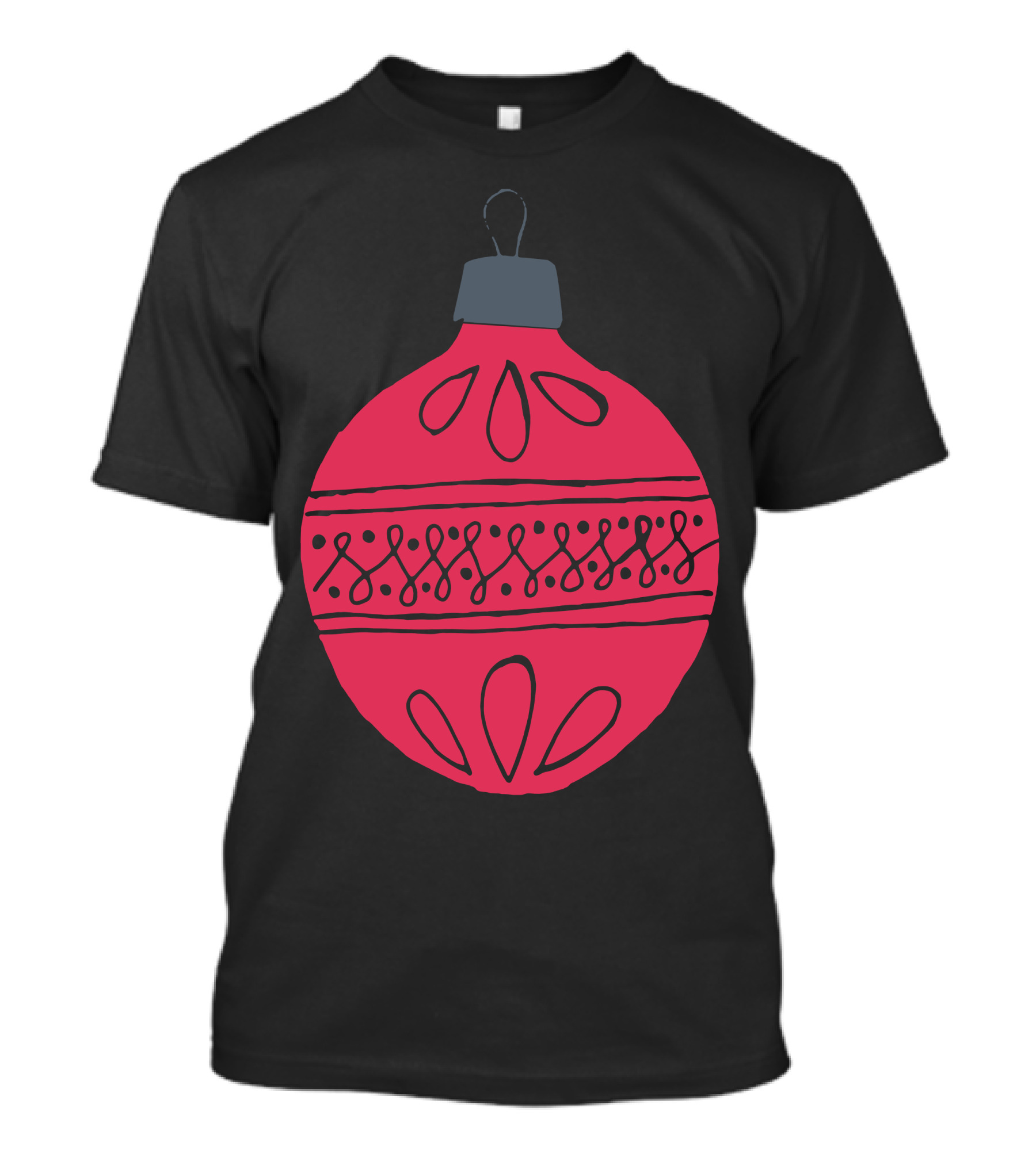 Maternity Ornament Bump Christmas T-Shirt
