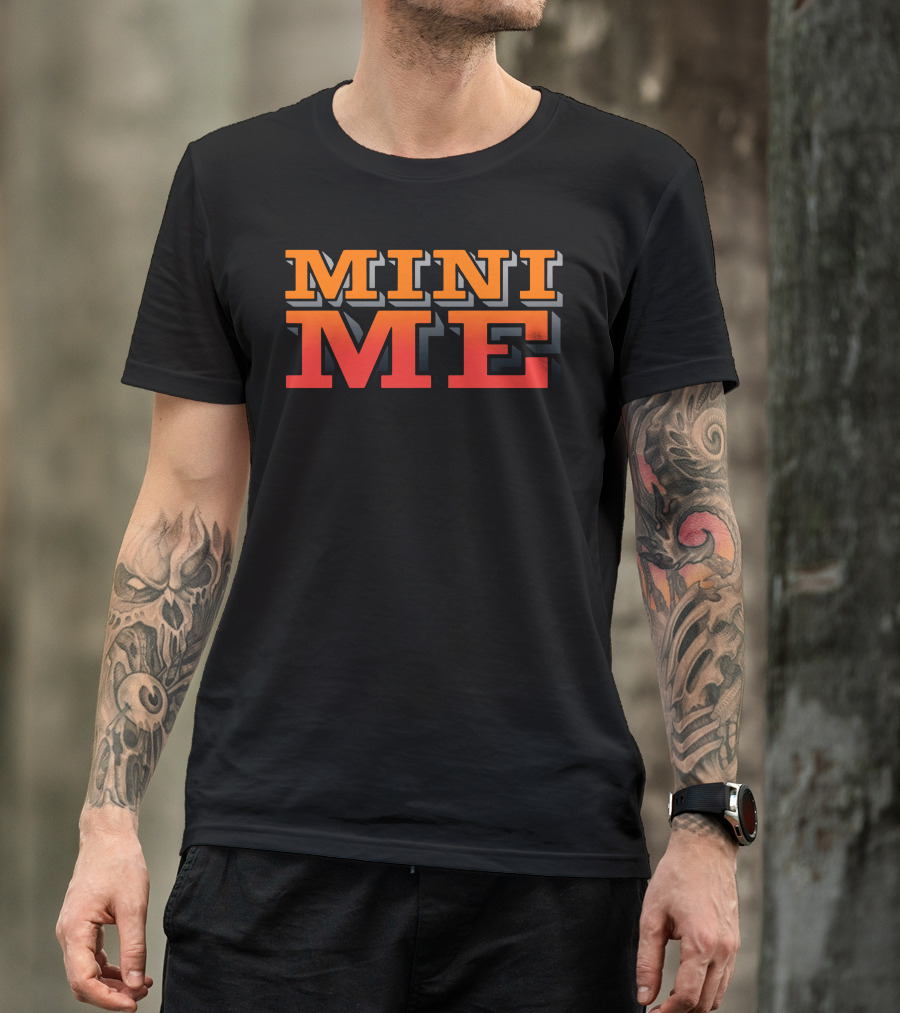 MINI ME Classic Bold Typography T-Shirt