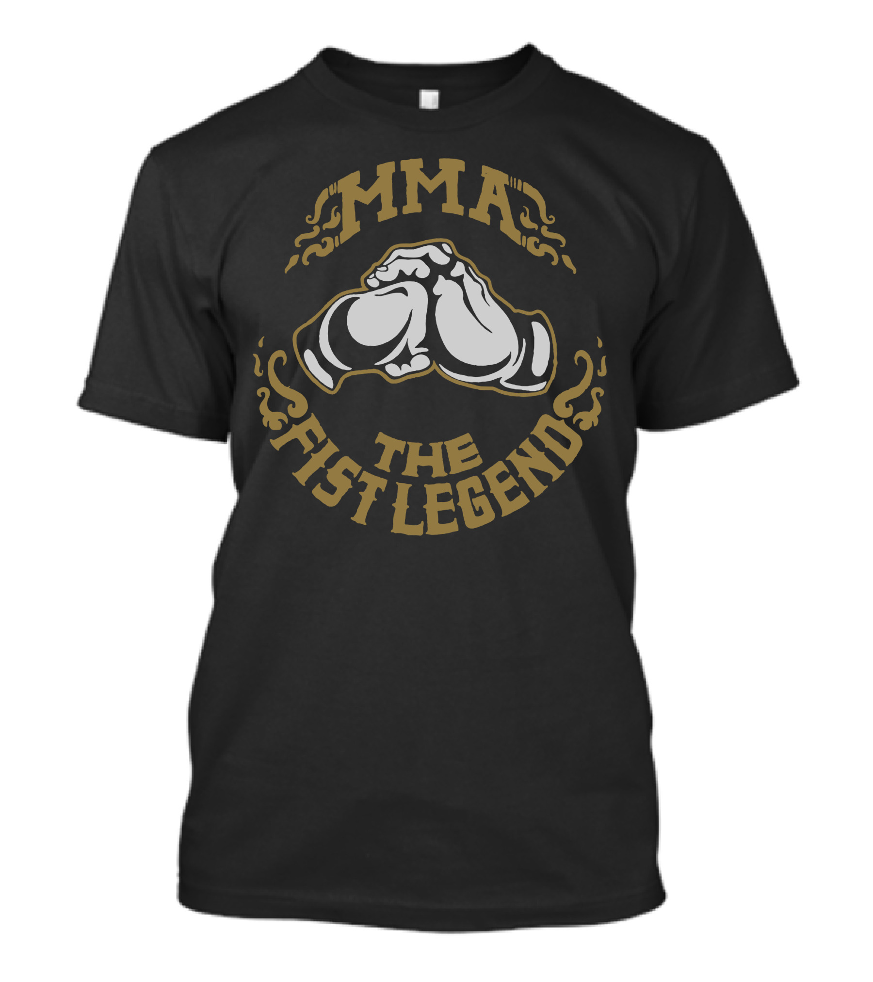 Mma The Fist Legend Iconic Symbolic T-Shirt