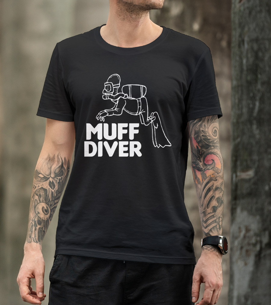 MUFF DIVER Scuba Diver T-Shirt