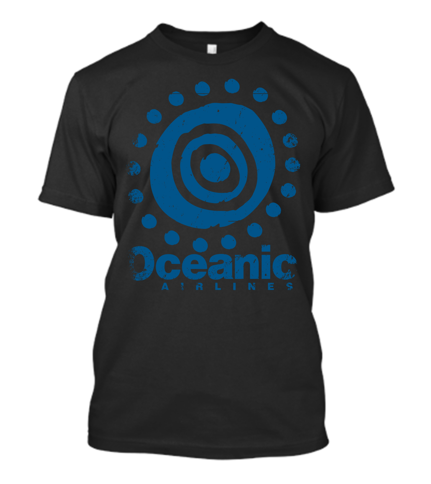 Oceanic Airlines Logo Blue Circle T-Shirt