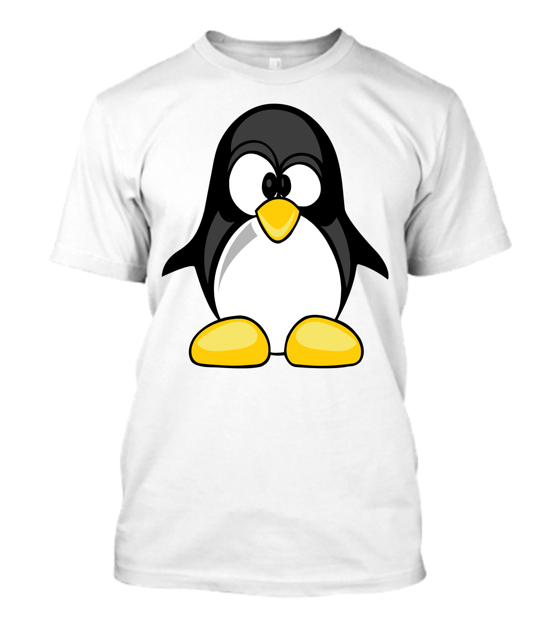 Penguin Animal Rights Tux Linux Mascot T-Shirt
