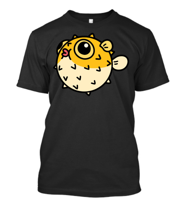 Pufferfish Cute Cartoon T-Shirt