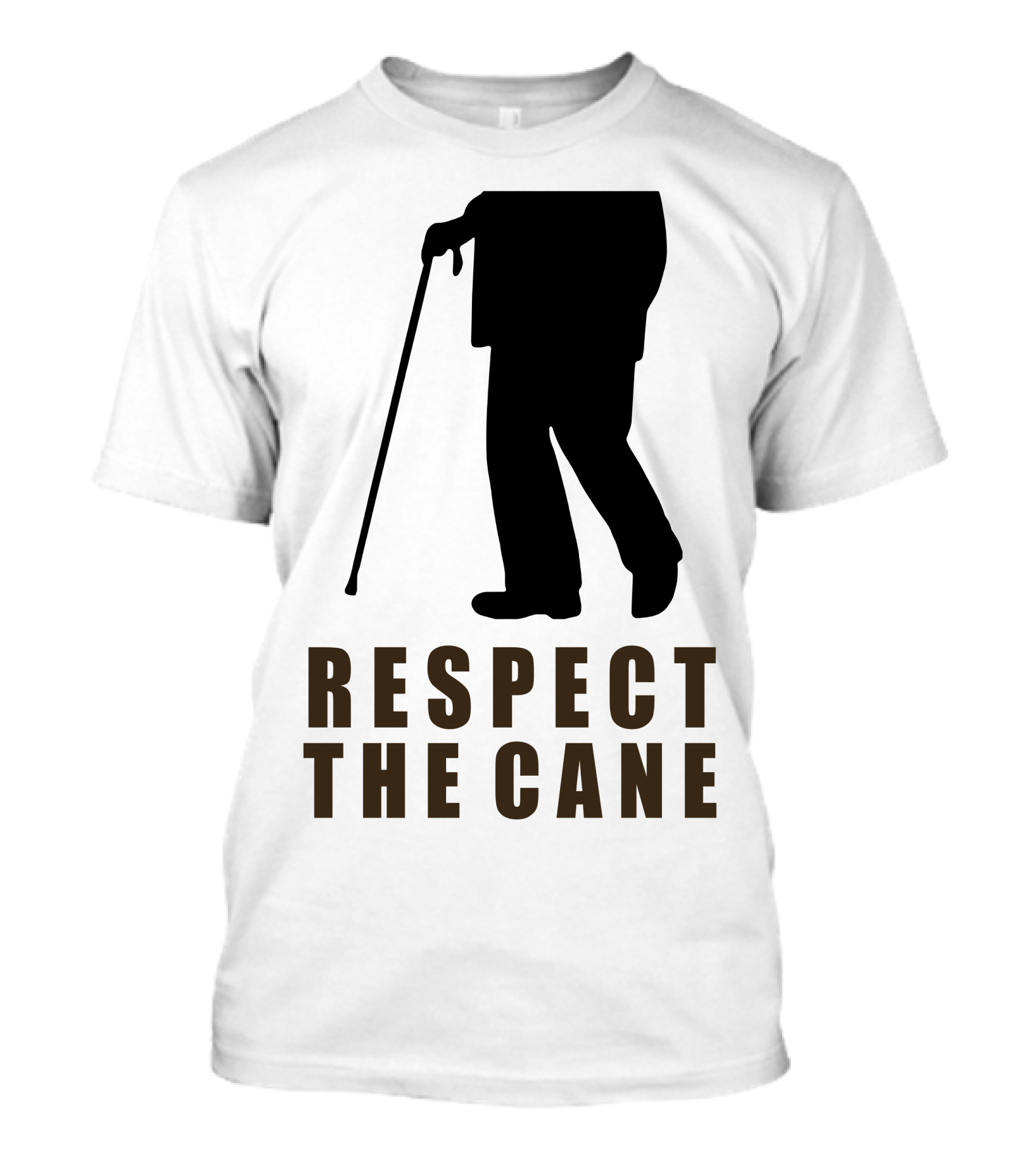 Respect The Cane Elderly T-Shirt