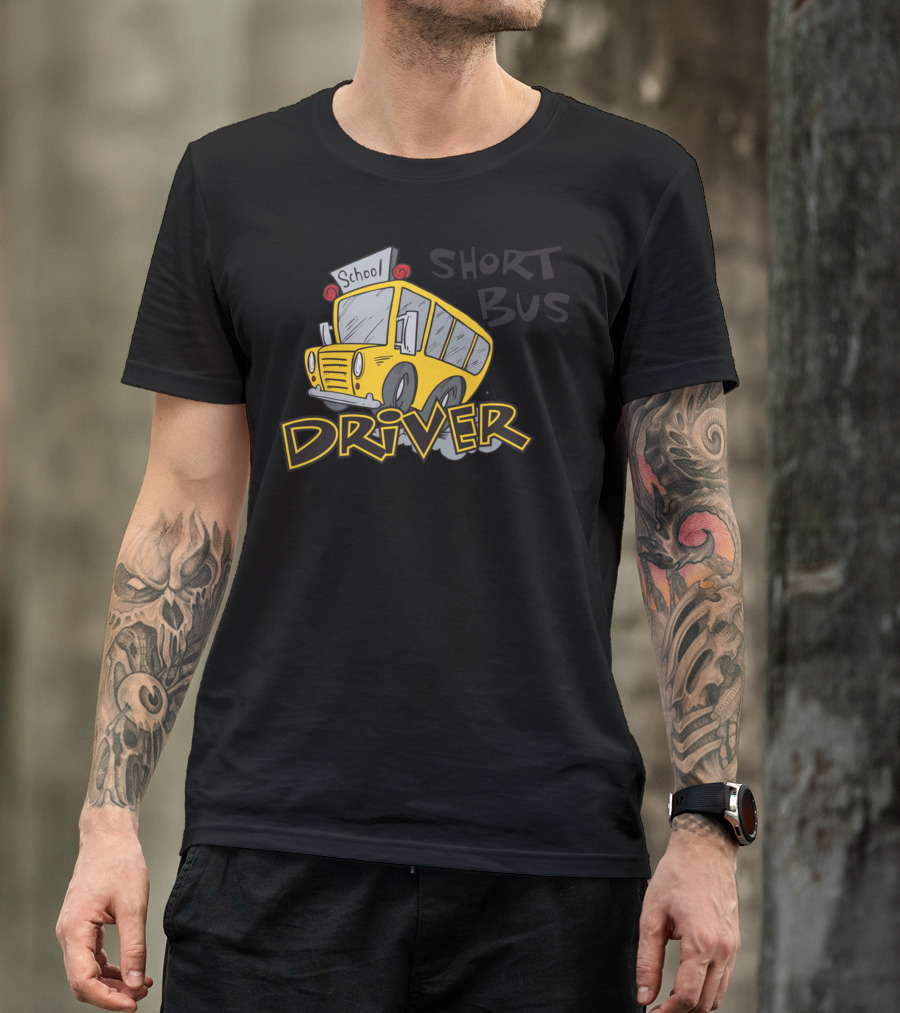 School Bus Short Bus Driver T-Shirt