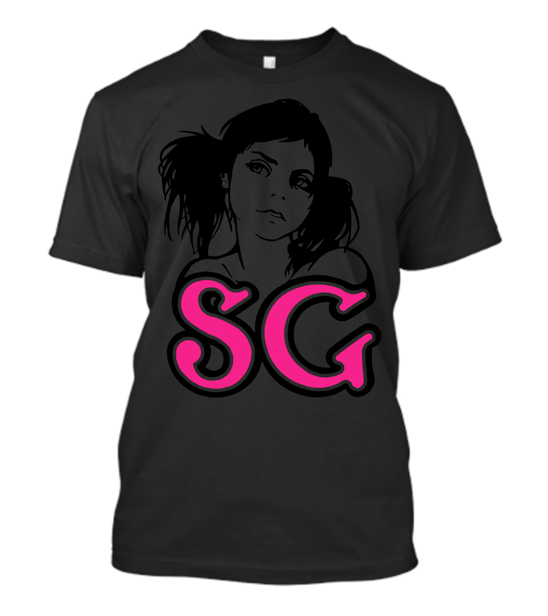 SG Suicide Girls Logo Girl T-Shirt