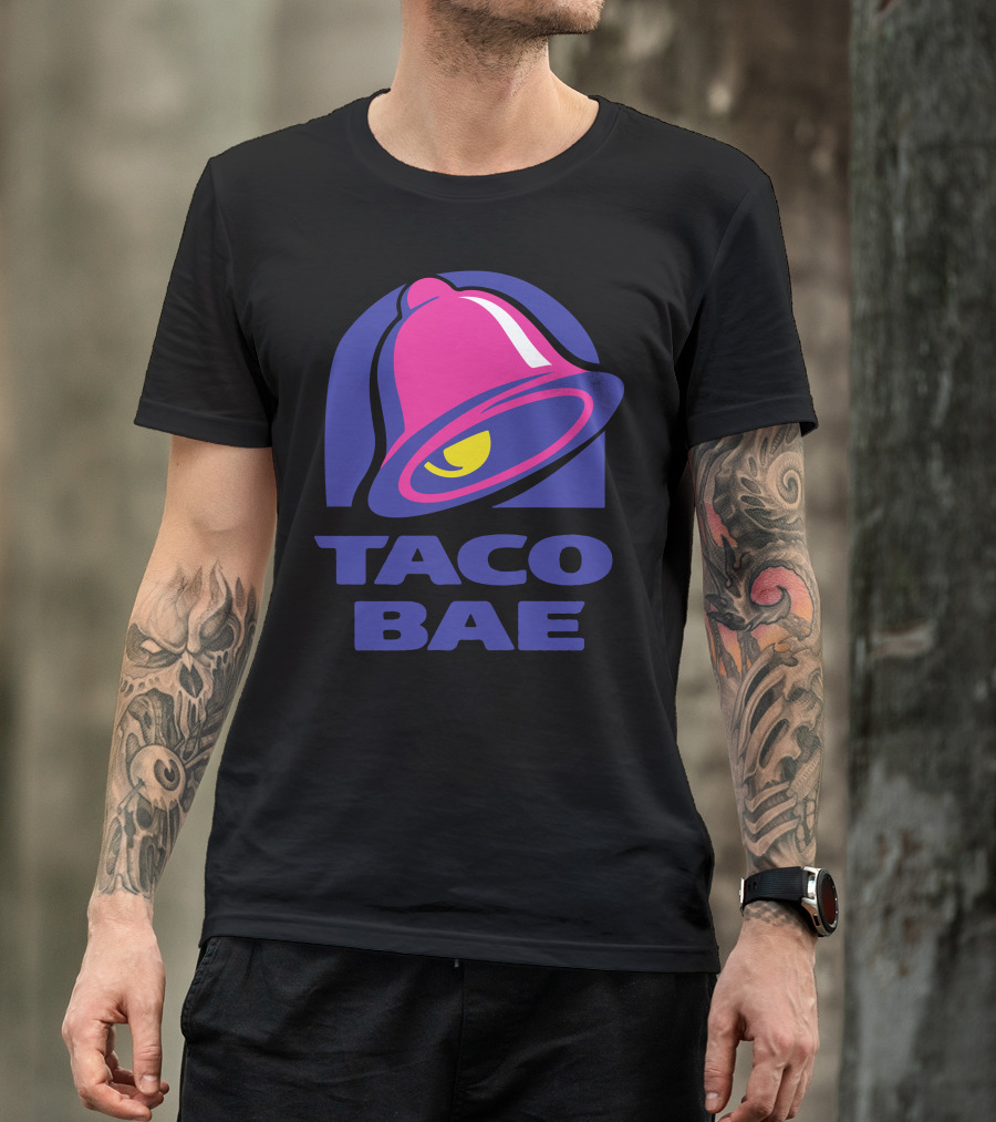 Taco Bae Pink Bell T-Shirt