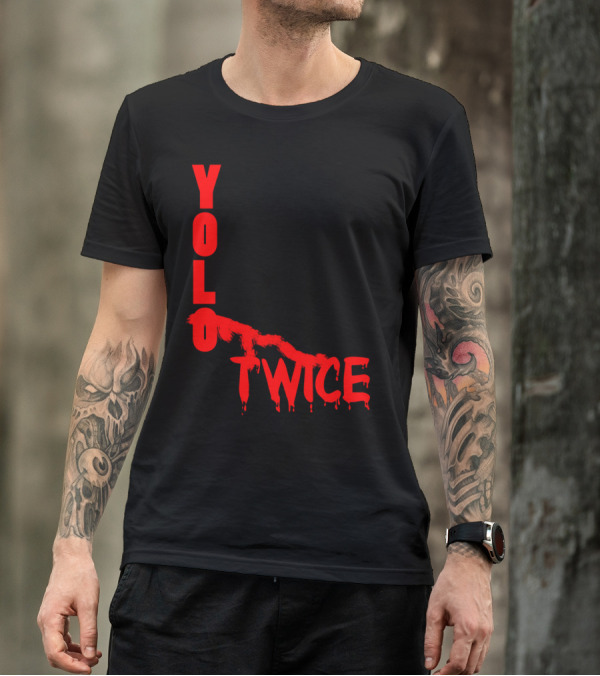 YOLO Zombie You Only Live Once Twice T-Shirt