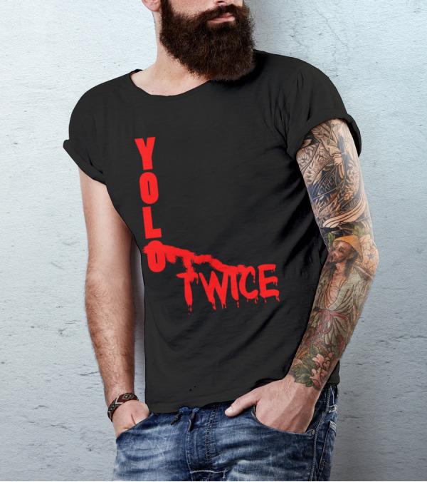 YOLO Zombie You Only Live Once Twice T-Shirt