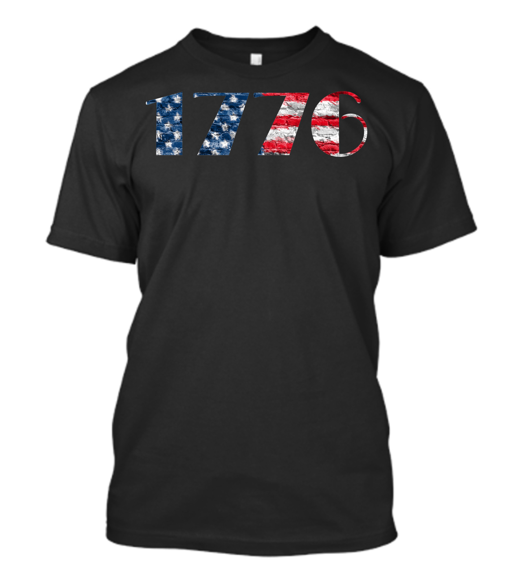1776 American Flag Independence Day T-Shirt