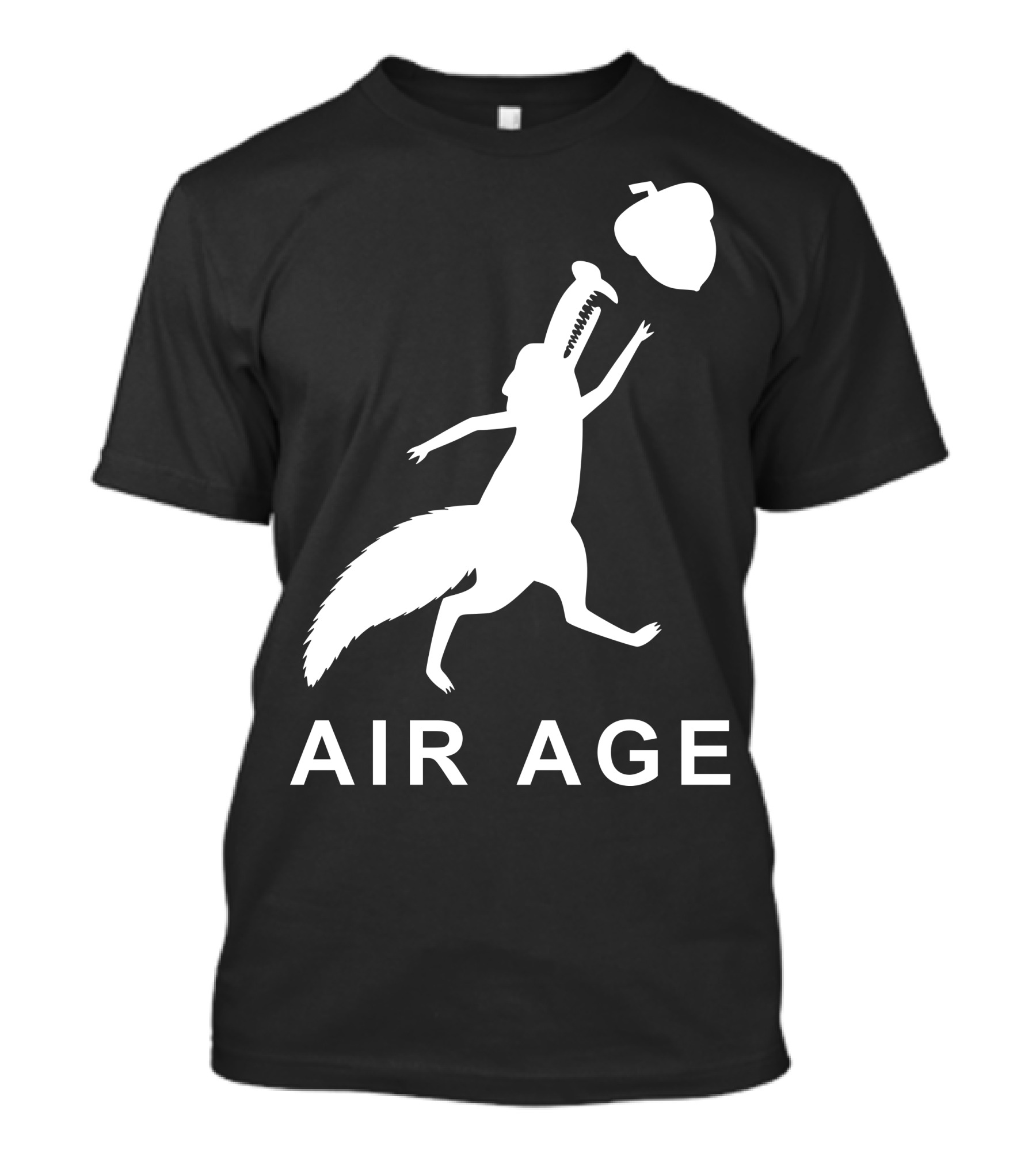 Air Age Ice Age Squirrel And Acorn Chase T-Shirt