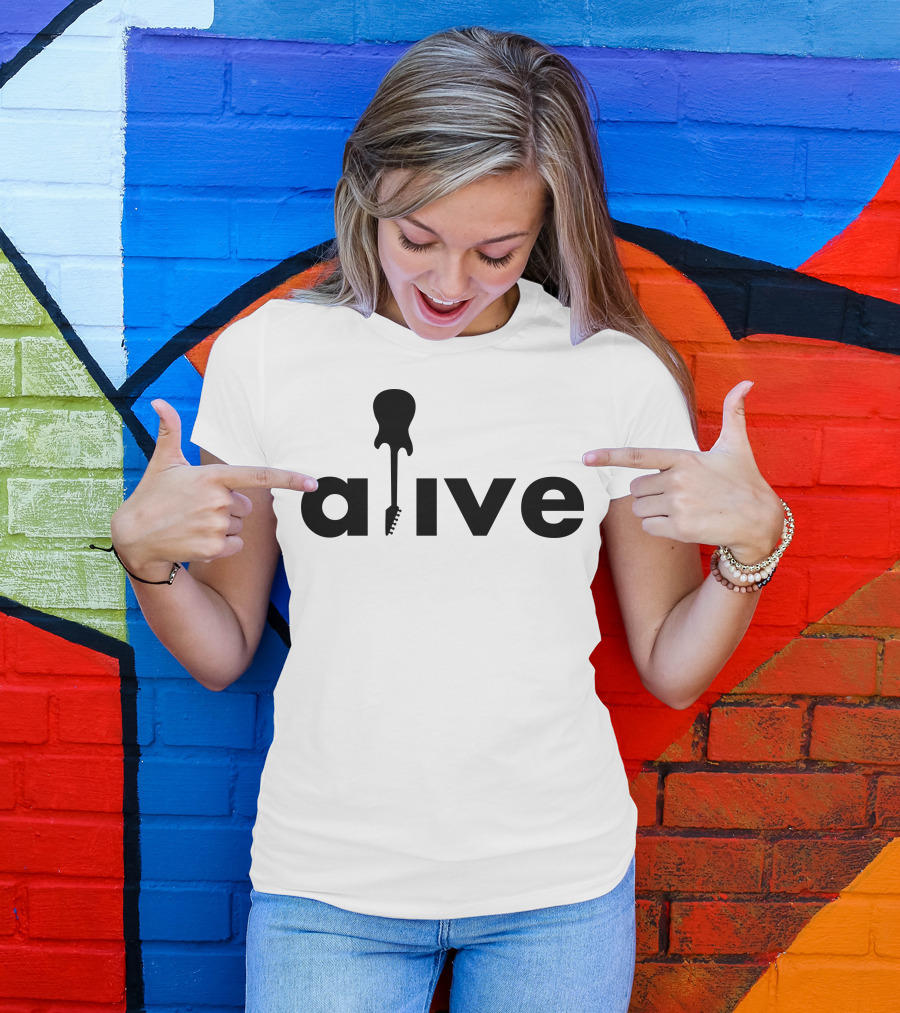 Alive Guitar T-Shirt