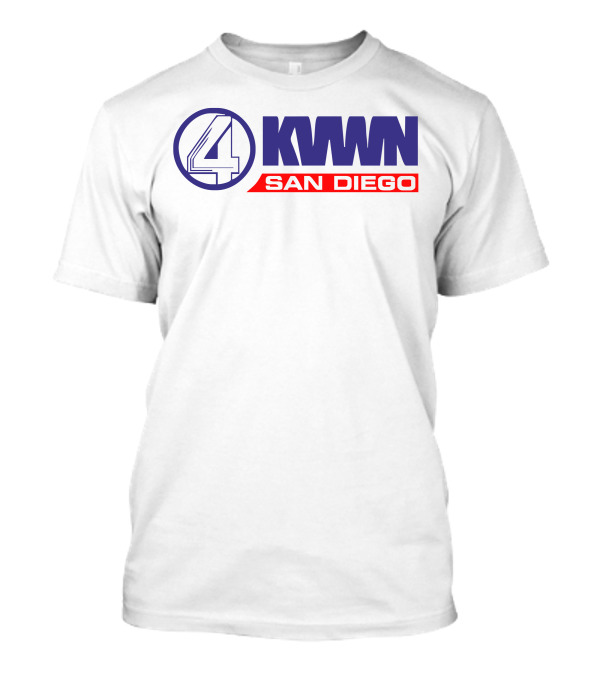 KWN San Diego Channel 4 Anchorman T-Shirt